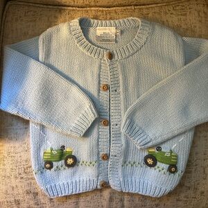 bella bliss tractor Cardigan sweater